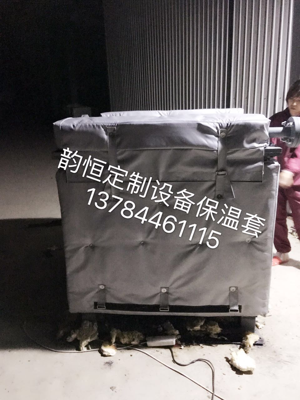 生產定制可拆卸式閥門保溫套原始圖片2