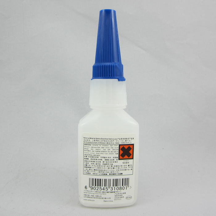 南寧/揚州樂泰411膠水高粘度氰基丙烯酸膠原始圖片2