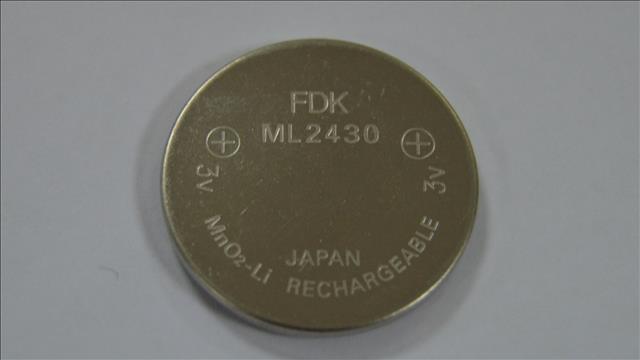 日本原裝進口FDK/富士通品牌|ML2430鋰錳電池|3V可充電紐扣電池|品質保證