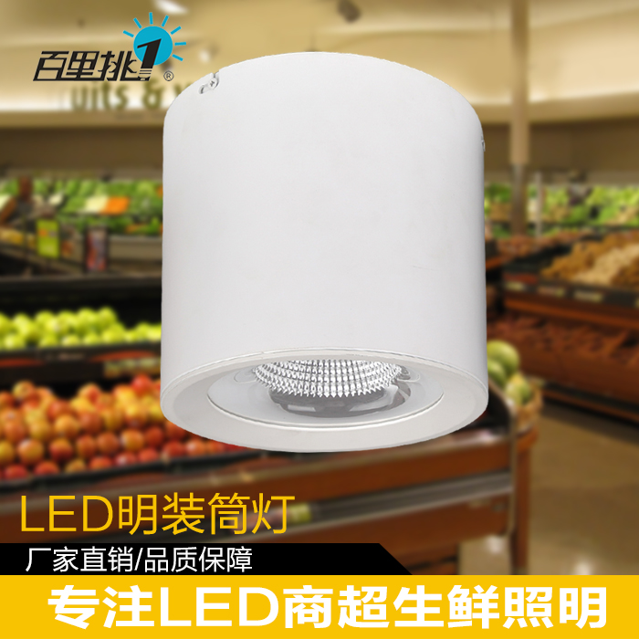 LED明装筒灯