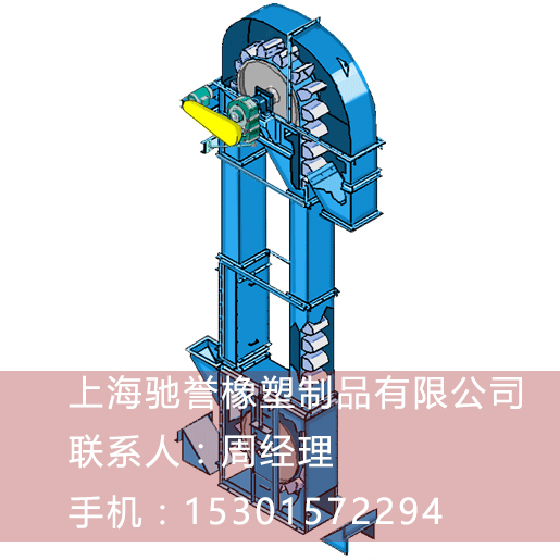 供應(yīng)馳譽ST-2000鋼絲繩提升機膠帶，斗提機膠帶原始圖片3