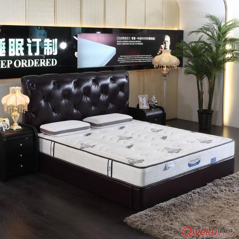 tr乳膠床墊5CM獨立彈簧席夢思高級五星級酒店床墊廠家批發(fā)直銷