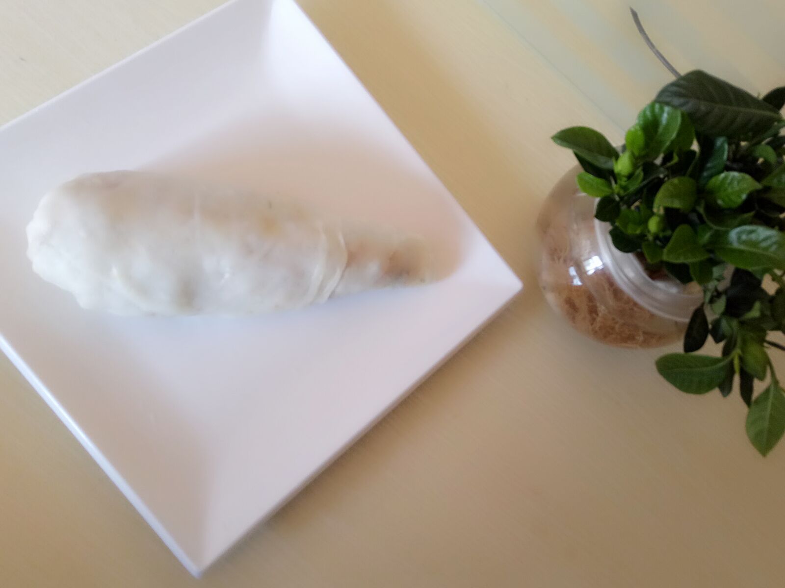 芙蓉蛋卷面糊是怎么制作的，芙蓉蛋卷餅皮的攤制原始圖片3