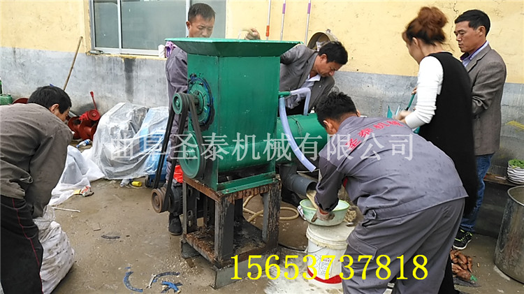 紅苕淀粉加工設備 圣泰牌淀粉機價格原始圖片3