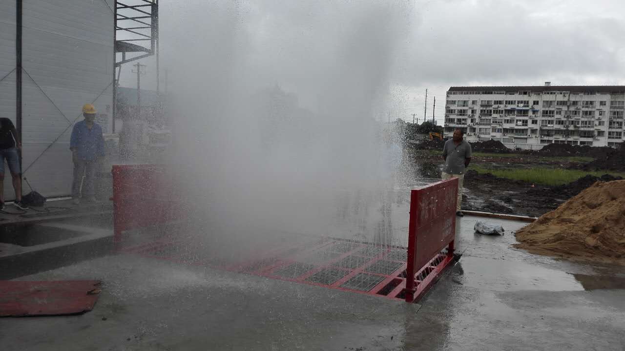 麗水建筑工地工程車輛自動洗輪機設備