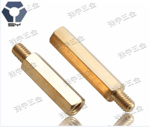 六角間隔柱，內(nèi)外牙銅柱，LED銅柱，陰陽間隔柱，非標(biāo)六角銅柱