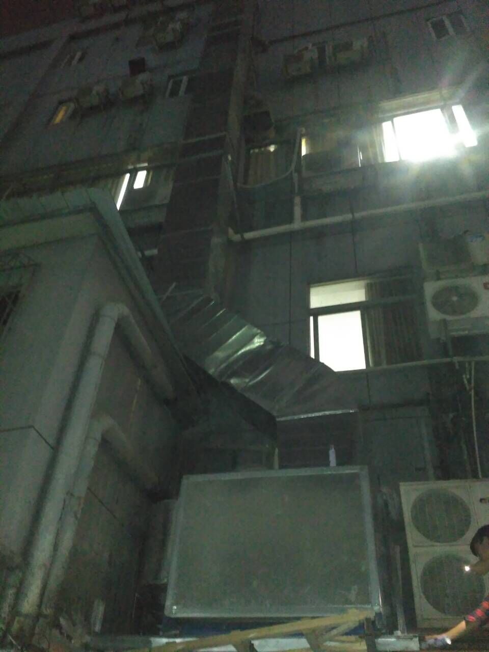 東莞石排廚房排煙原始圖片3