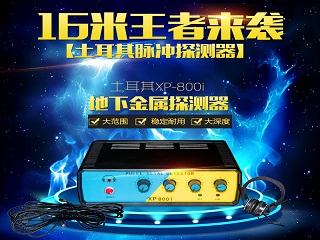 土耳其XP800i脈沖地下金屬探測器