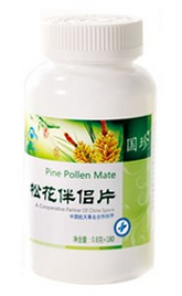 專柜國珍松花伴侶片功能保健食品系列zjmyl松花粉侶片瓶裝