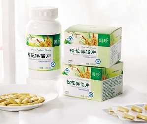 專柜國珍松花伴侶片功能保健食品系列zjmyl松花粉侶片盒裝原始圖片2