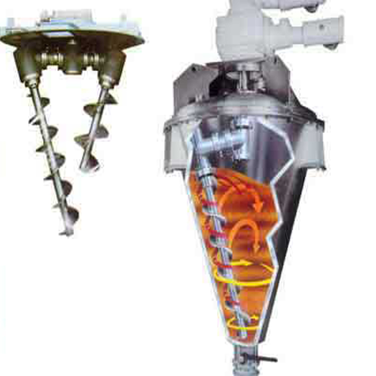 廣東尊昶泰陶瓷釉料夾套錐形混合機(jī)三維混合機(jī)生產(chǎn)廠家原始圖片3