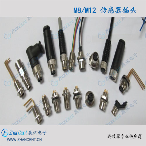 3PIN4PIN線束航空插頭M8M12系列原始圖片2