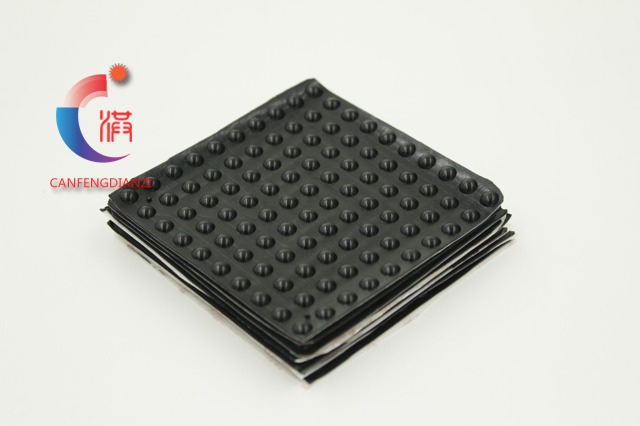 黑色硅膠墊5X2