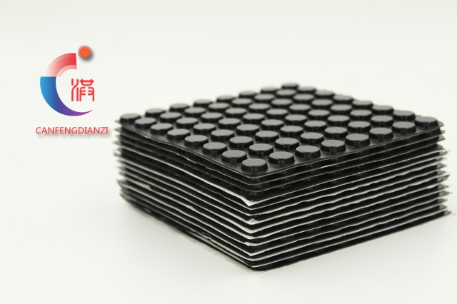 黑色硅膠墊12X3.5原始圖片2