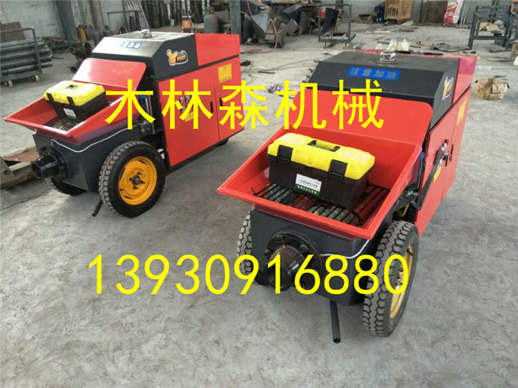 砂漿細石澆筑機 二次構造混凝土泵原始圖片3