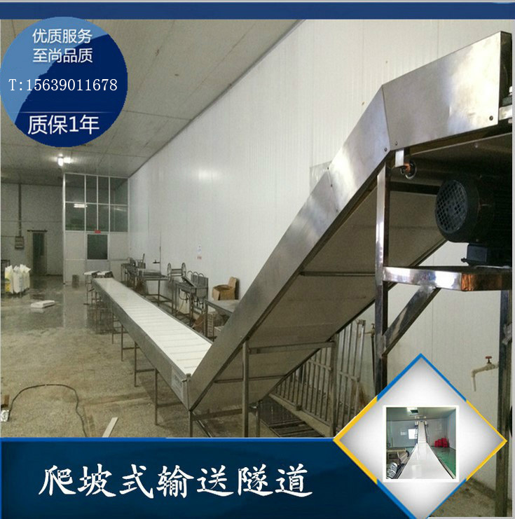 天嘉平板速凍隧道 水餃運輸機
