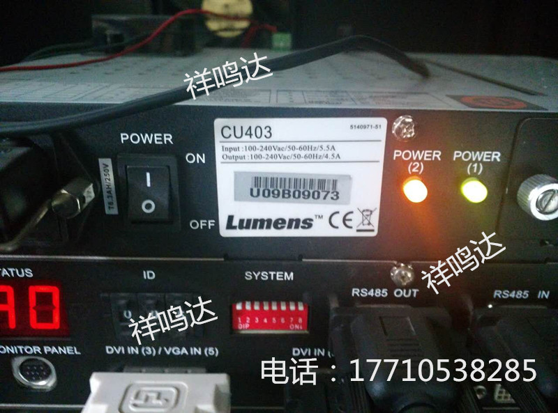 CU102信號數(shù)據(jù)盒電源故障維修配件LUMENS機芯控制器維修