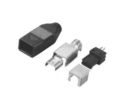 MINI USB 4P公头焊线式