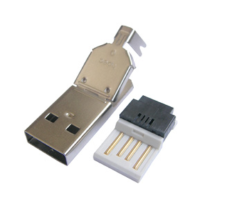 USB A公刺破二件式