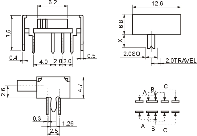 SK-23D06(2P3T)