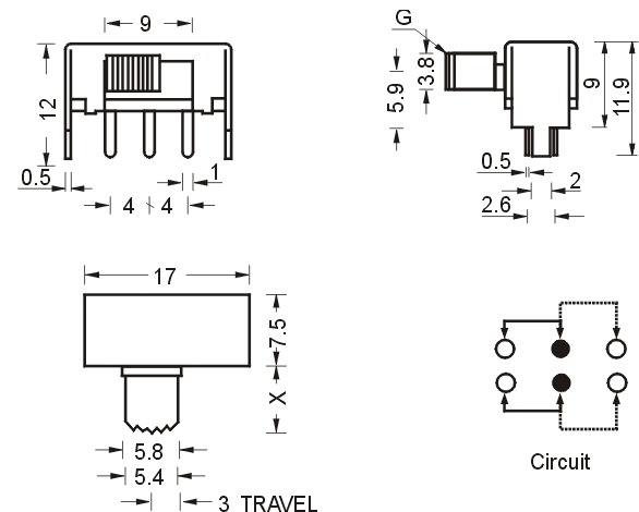 SK-22F02(2P2T)