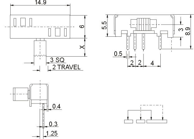 SK-13D13(1P3T)