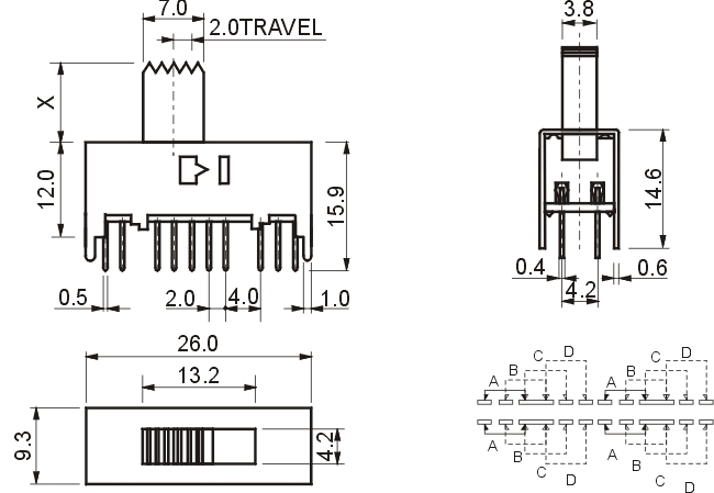 SS-44D04(4P4T)