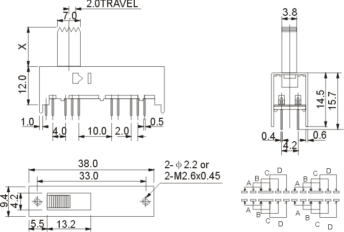 SS-44D01(4P4T)