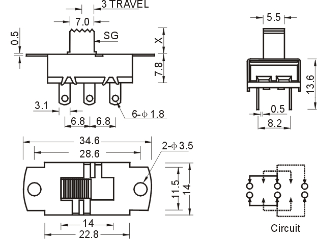 SS-23F54(2P3T)