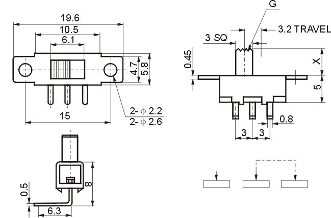 SS-12F22(1P2T) 