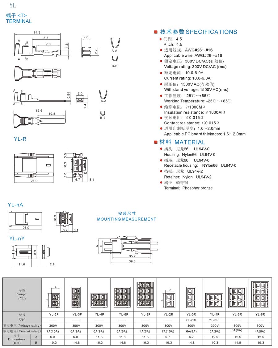 YL 4.5mm-3