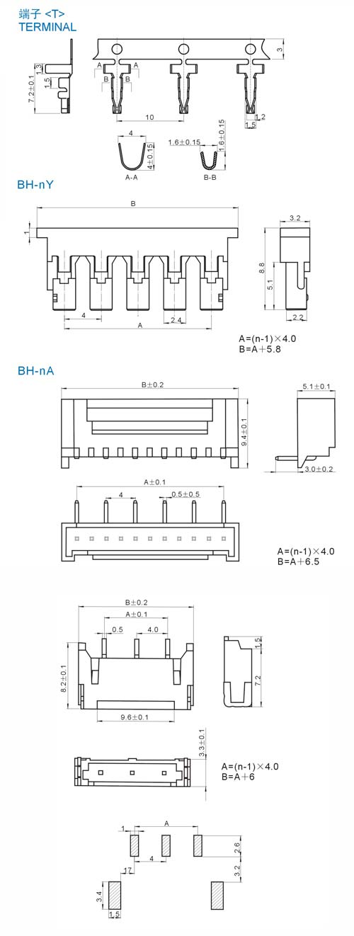 BH4001 4.0mm