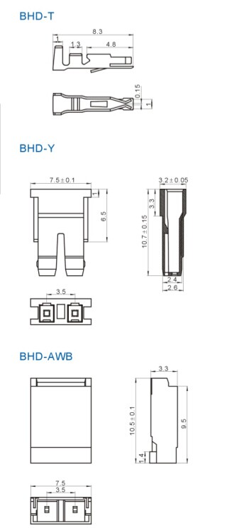 BHD-3501 3.5mm