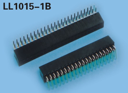 LL1015-1B 2.54mm 22PIN--240PIN單排彎排母座 H=8.5MM Y型 