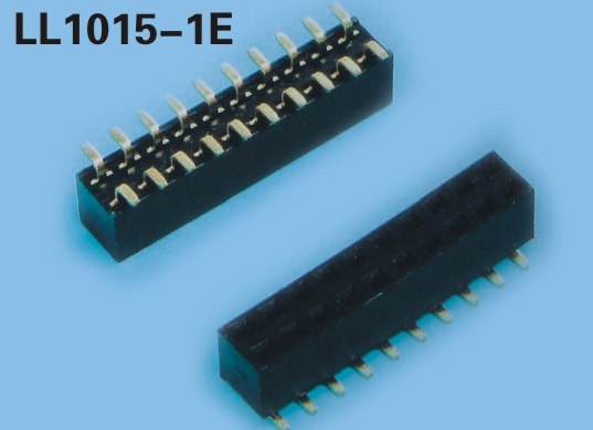 LL1015-1E 2.54mm 22PIN--240PIN雙排貼片排母座