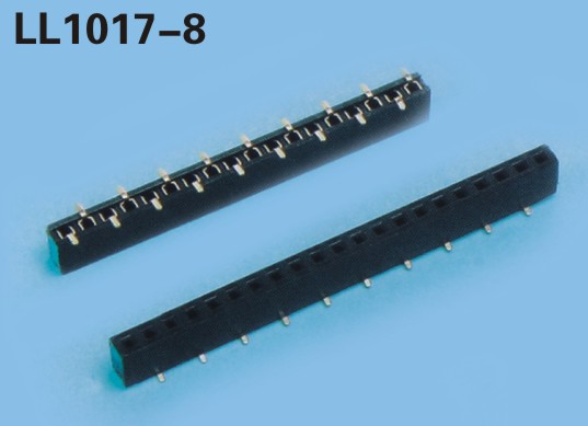 LL1017-8 2.0MM 12PIN--140PIN单排贴片排母座FEMALE HEADER