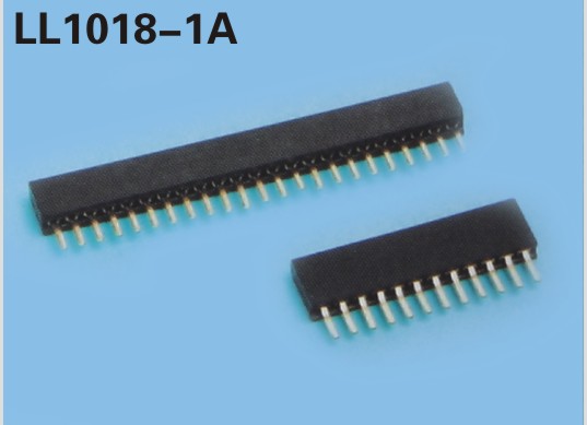 LL1018-1A 1.27MM 12PIN--140PIN單排直排母座 排針排母