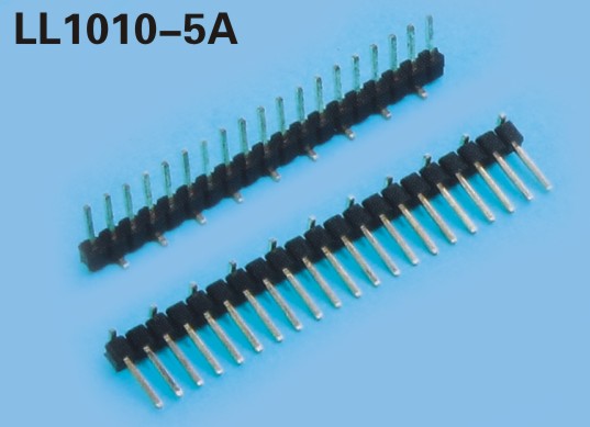 LL1010-5A 2.54MM 11PIN--140PIN單排貼片排針 SMT排針