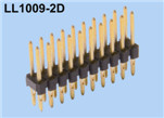 LL1010-3 2.54MM 31PIN--340PIN三排彎排針,三排彎針