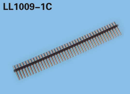 LL1009-1B 2.54MM 11PIN--140PIN 單排直排針 單排直針 平頭