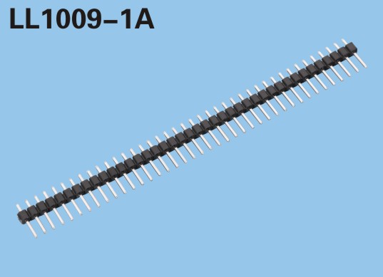 LL1009-1A 2.54MM 11PIN--140PIN單排直排針 單排直針 排針排母