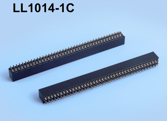 LL1014-1B 2.54MM 22PIN--240PIN雙排直排母座 雙排排母