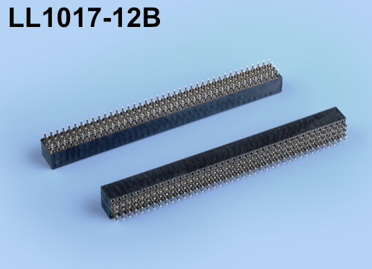 LL1017-12B 2.0MM 42PIN--440PIN四排排母座 直脚 H=6.35MM