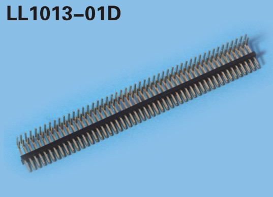 LL1013-01C 1.27mm 11PIN--150PIN單排彎排針 PIN HEADER