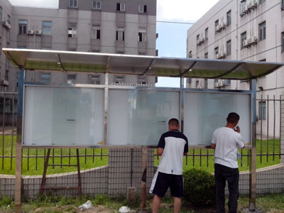 不銹鋼大型廣告牌原始圖片3