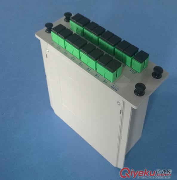 分光器1分16插片式廣電APC1分16插卡式SC口電信級