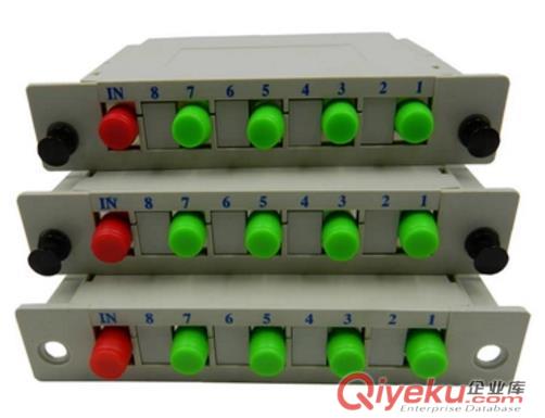 廠家直銷FC APC 1分4PLC插片式光纖分路器原始圖片2