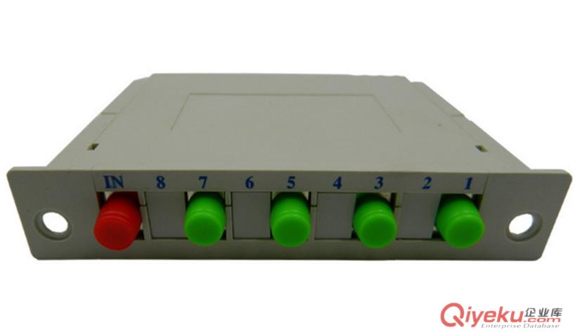 廠家直銷FC APC 1分4PLC插片式光纖分路器原始圖片3