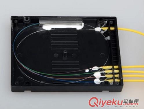 盒式分光器1分4尾纖式分光器FC圓頭光分路器電信級