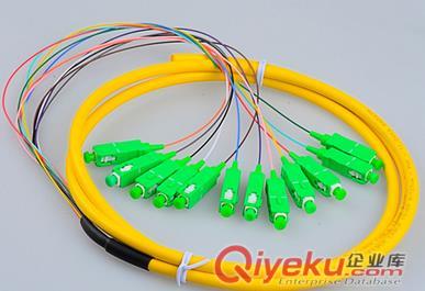 廣電專用SC APC12芯束狀尾纖 束狀跳線光纖跳線尾纖